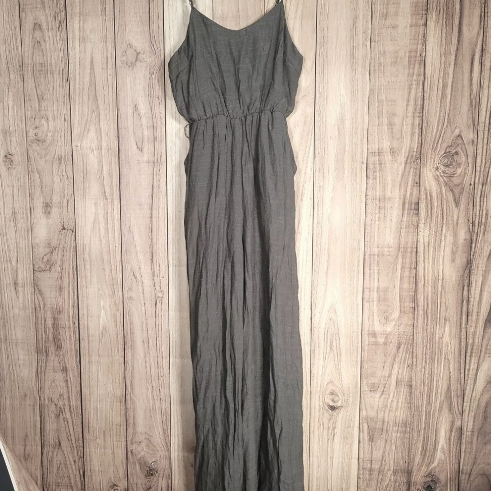 Flawless Womens Size Small Romper Green Round Neck